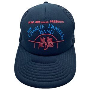 Vintage 1980s Charlie Daniels Band Concert Hat Me And The Boys Southern Rock